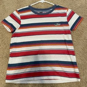 Super cute vans striped kids medium t shirt